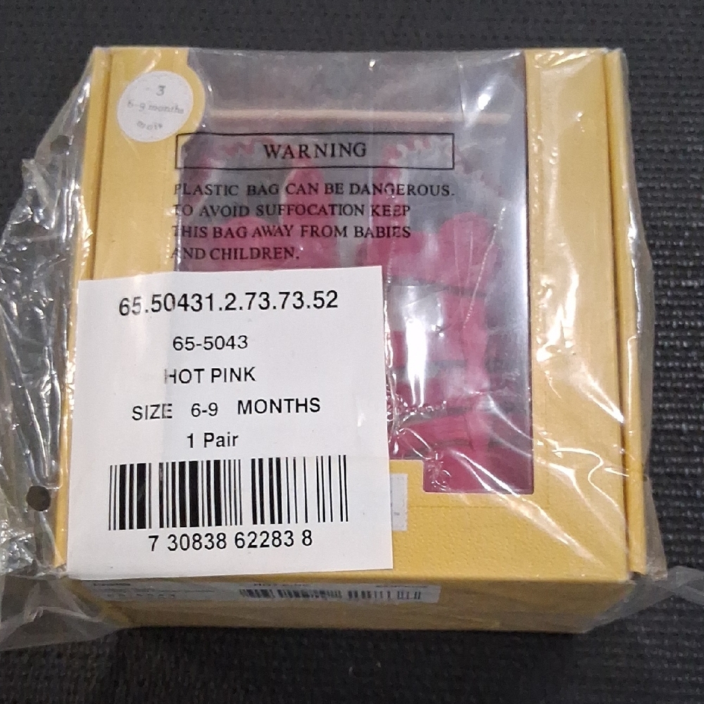 Robeez Hot Pink Baby Walker Shoes PARIS Leather 6-9 months